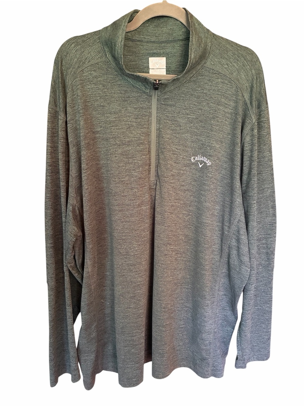 Callaway Quarter Zip Long Sleeve Performance Golf Pullover Men’s XXL